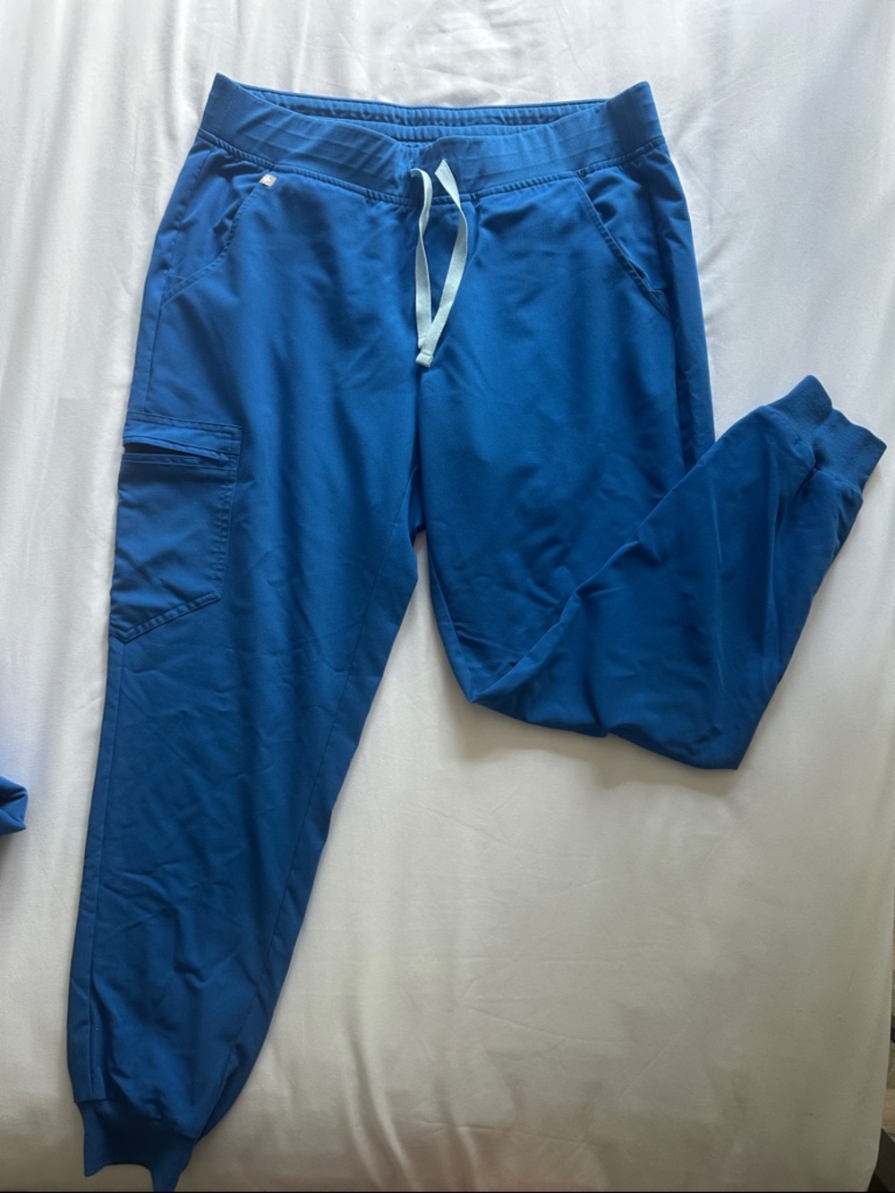 Figs Men’s Cobalt Blue Drawstring Joggers